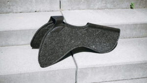 PRO SERIES Heavy Filt half pad grå full size