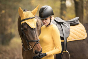 LAMI-CELL Dressurunderlag honey gold full size