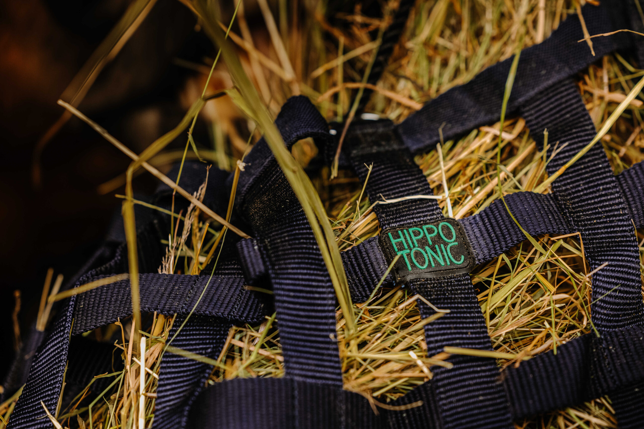 HIPPOTONIC Webbing høtaske marineblå