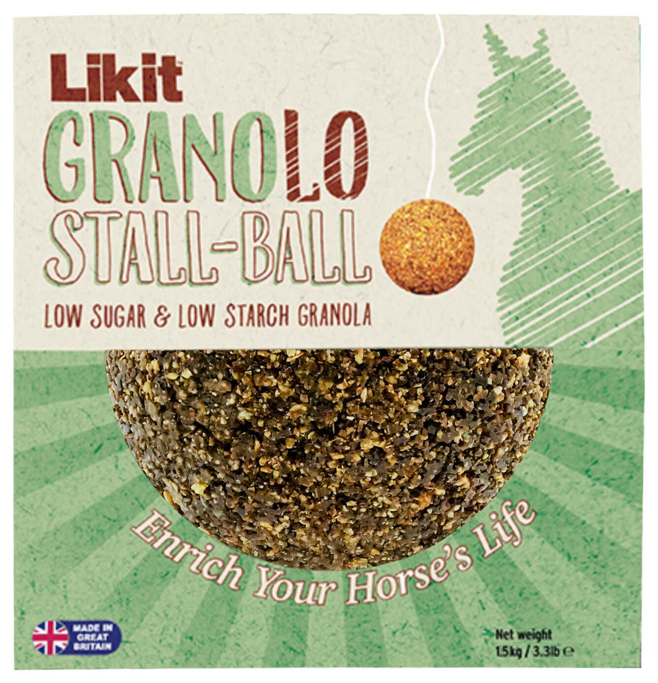 LIKIT Low Sugar Stall Ball æble 1,5 kg - Billede 6