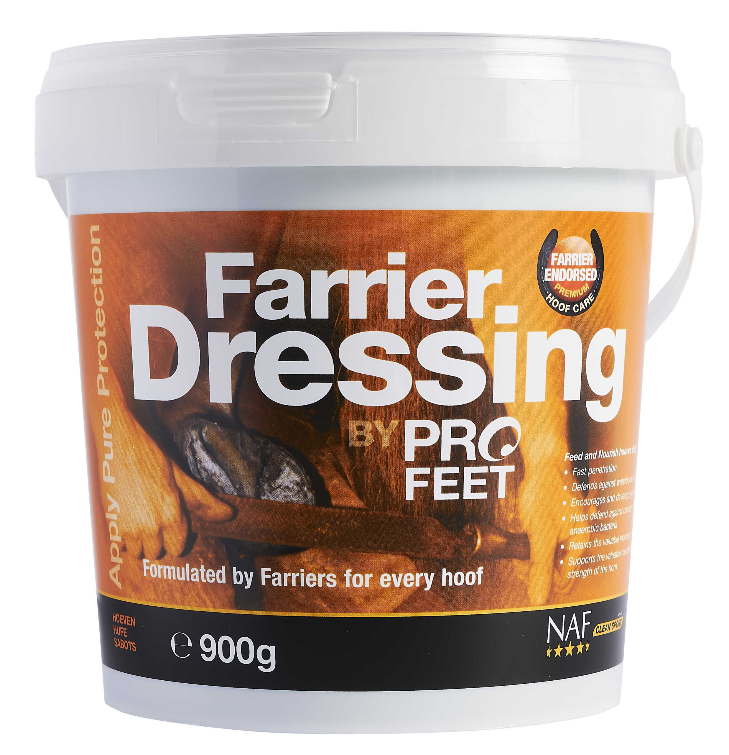 NAF Farrier hovfedt 900 g