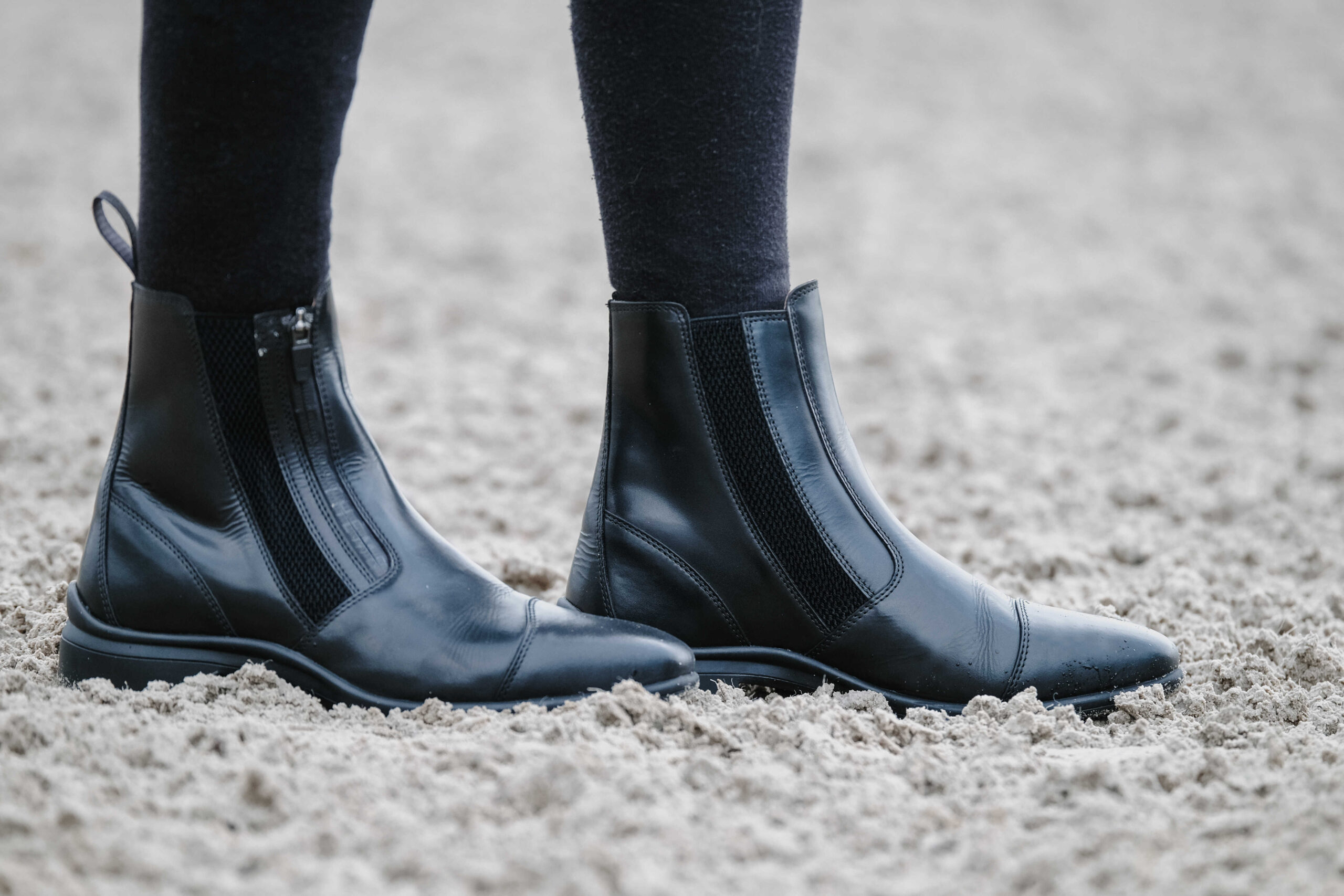 EQUITHEME Sporty zip støvler sort (40) - Billede 3
