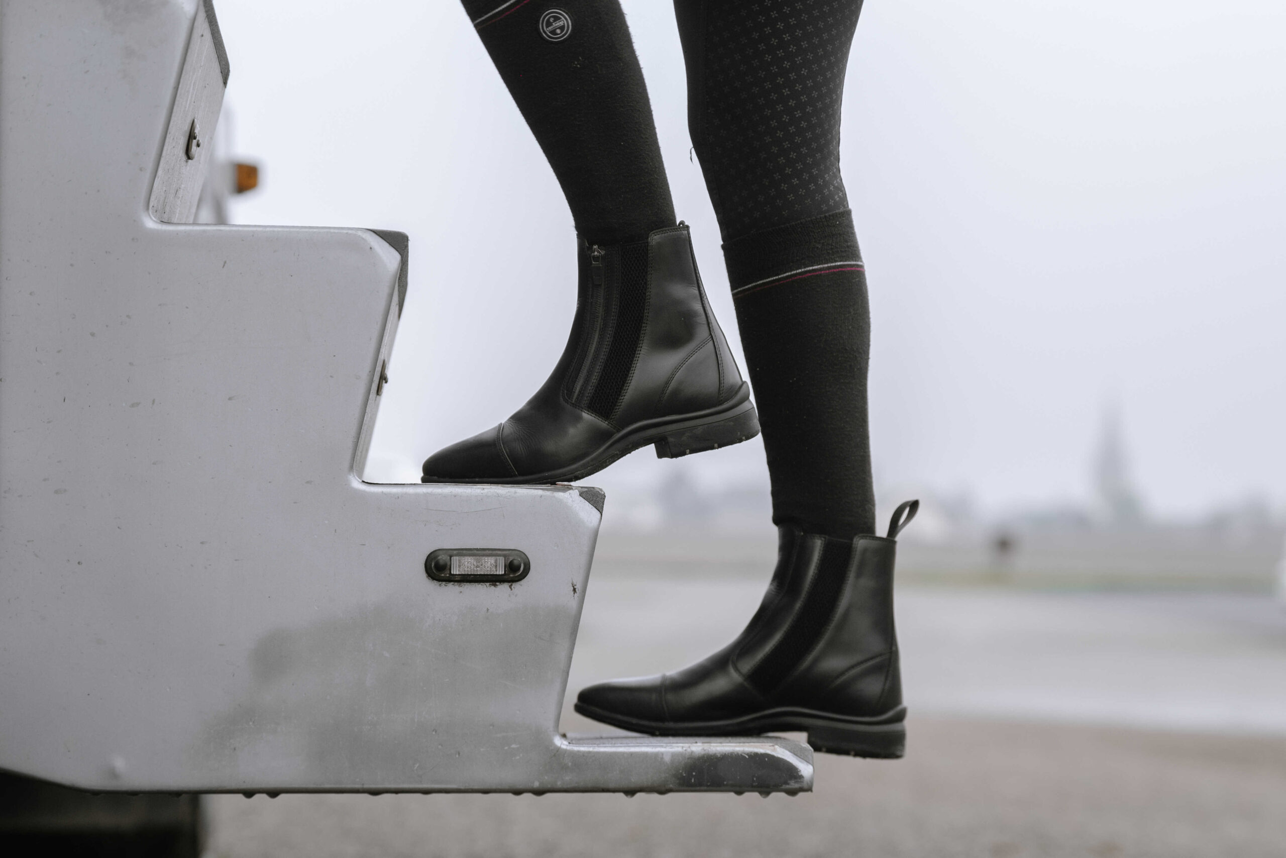 EQUITHEME Sporty zip støvler sort (40) - Billede 6