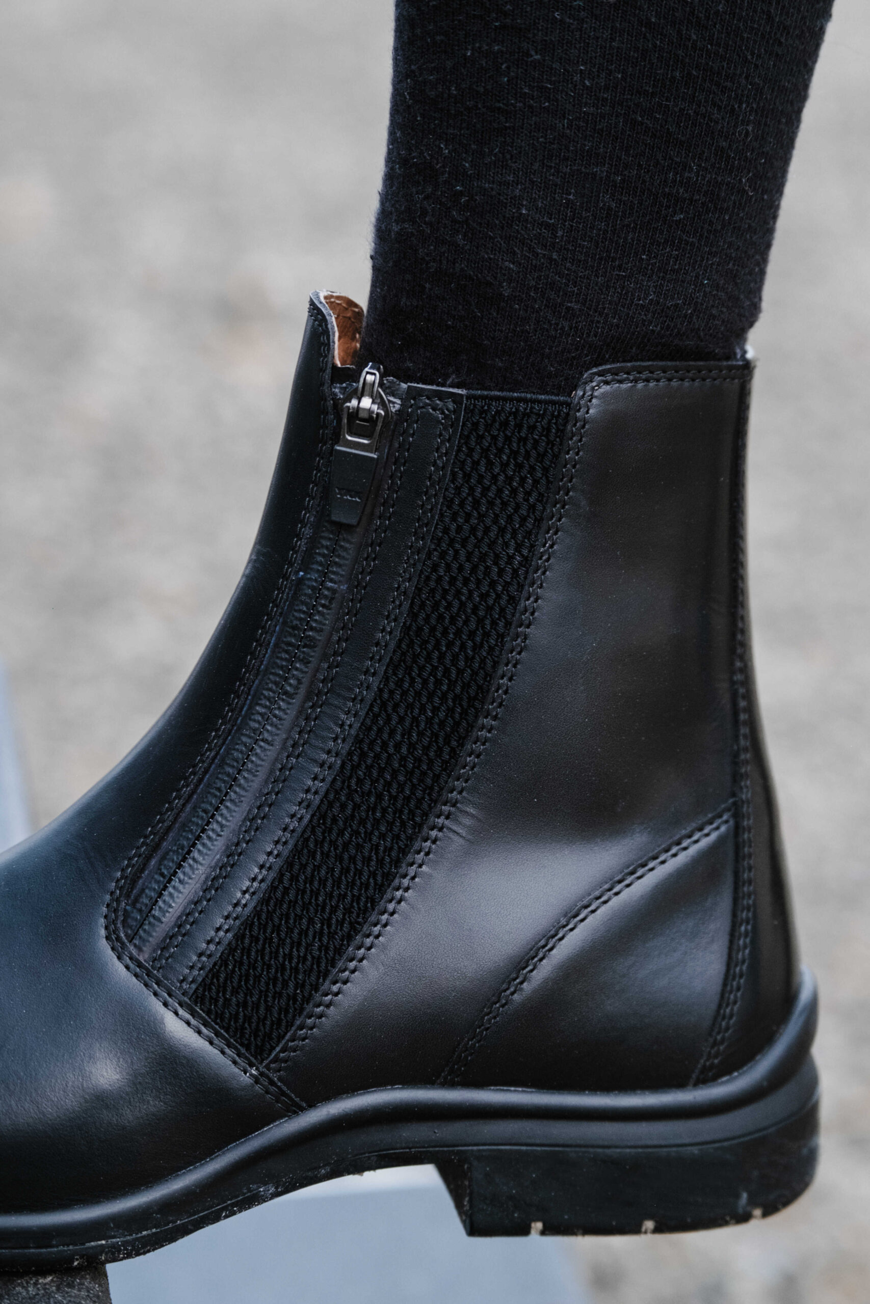 EQUITHEME Sporty zip støvler sort (40) - Billede 7