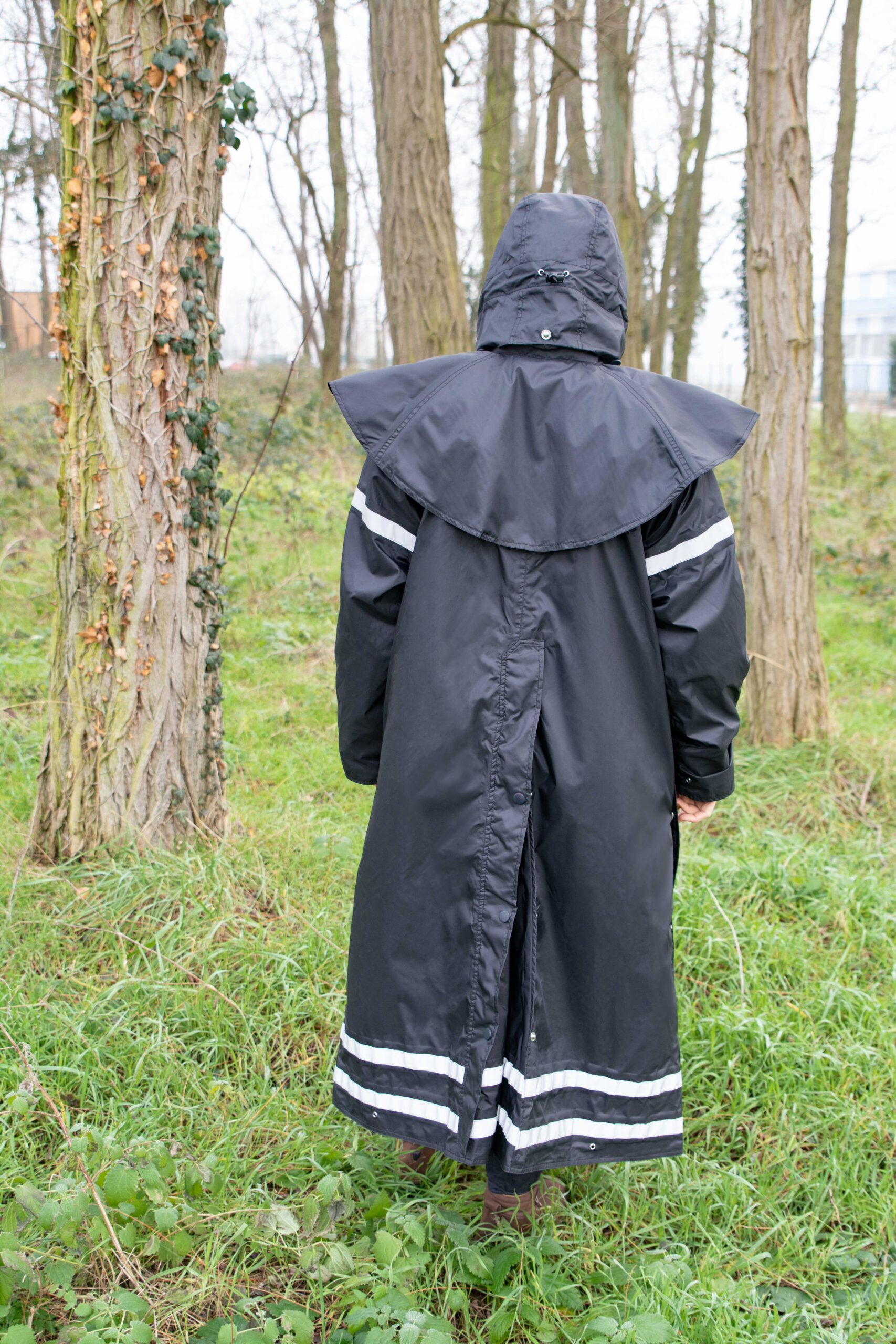 EQUITHEME Lang ridefrakke sort (XL) - Billede 7