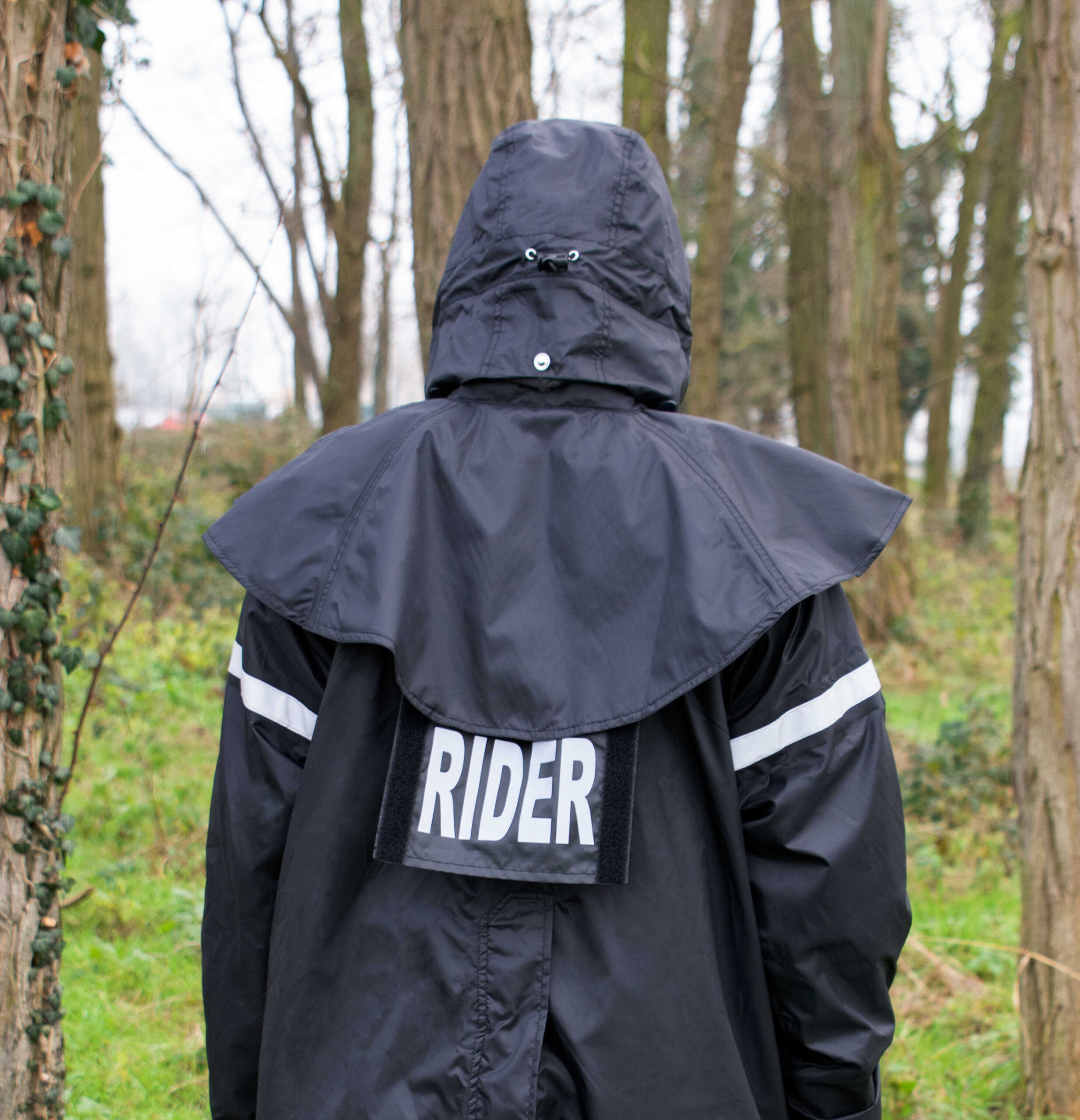 EQUITHEME Lang ridefrakke sort (XL) - Billede 8