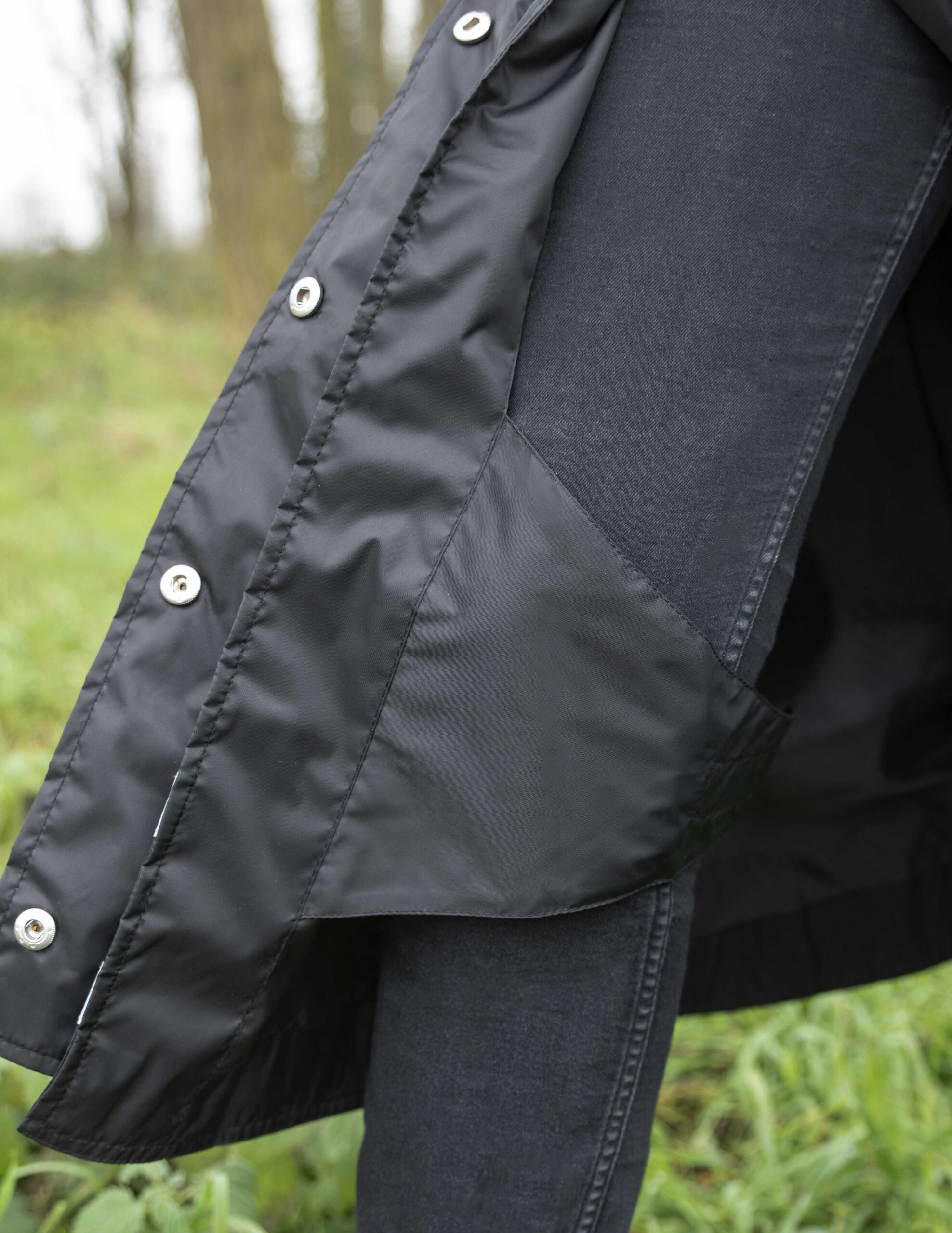 EQUITHEME Lang ridefrakke sort (XL) - Billede 11