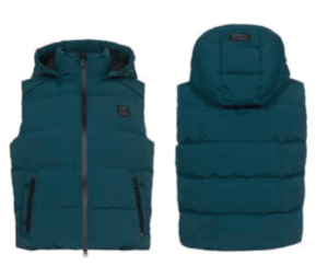 CAVALLO Cavaldiana Funktionel Foret Quiltet Ridevest Sort str.40