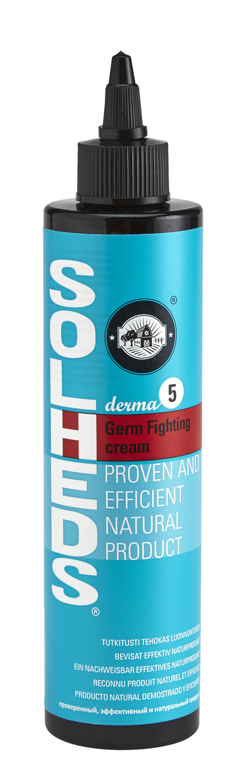 SOLHEDS Derma5 Antibakteriel Creme 250 ml