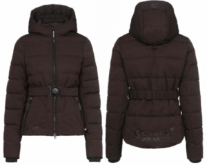 CAVALLO Cavalissy Frakke m/ Bælte Café Noir str. 36
