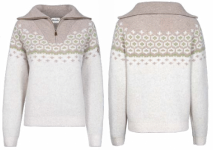 CAVALLO Cavalleara Halfzip Strikket Pullover Peanut str. 40