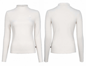 CAVALLO Cavallureth Jacquard Funktionel Stående Krave Trøje Sort str. 38